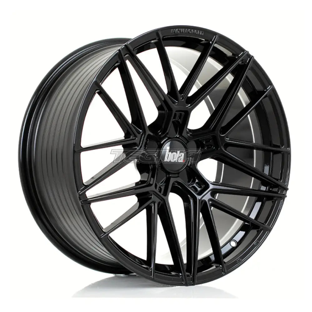 BOLA FLZ Alloy Wheel 20x9 5x105 ET25 To 50 72.5mm CB Gloss Black Alloy Wheels