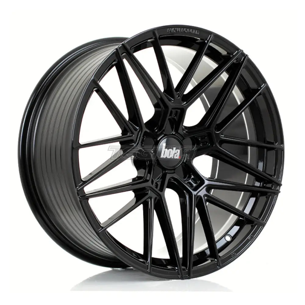BOLA FLZ Alloy Wheel 20x9 5x130 ET25 To 50 72.5mm CB Gloss Black Alloy Wheels