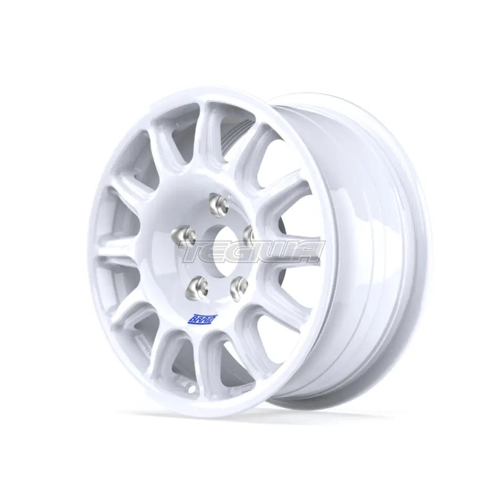 Braid Fullrace Rally T Alloy Wheel 15x6 ET10 to 60 4x98 White Shiny Alloy Wheels