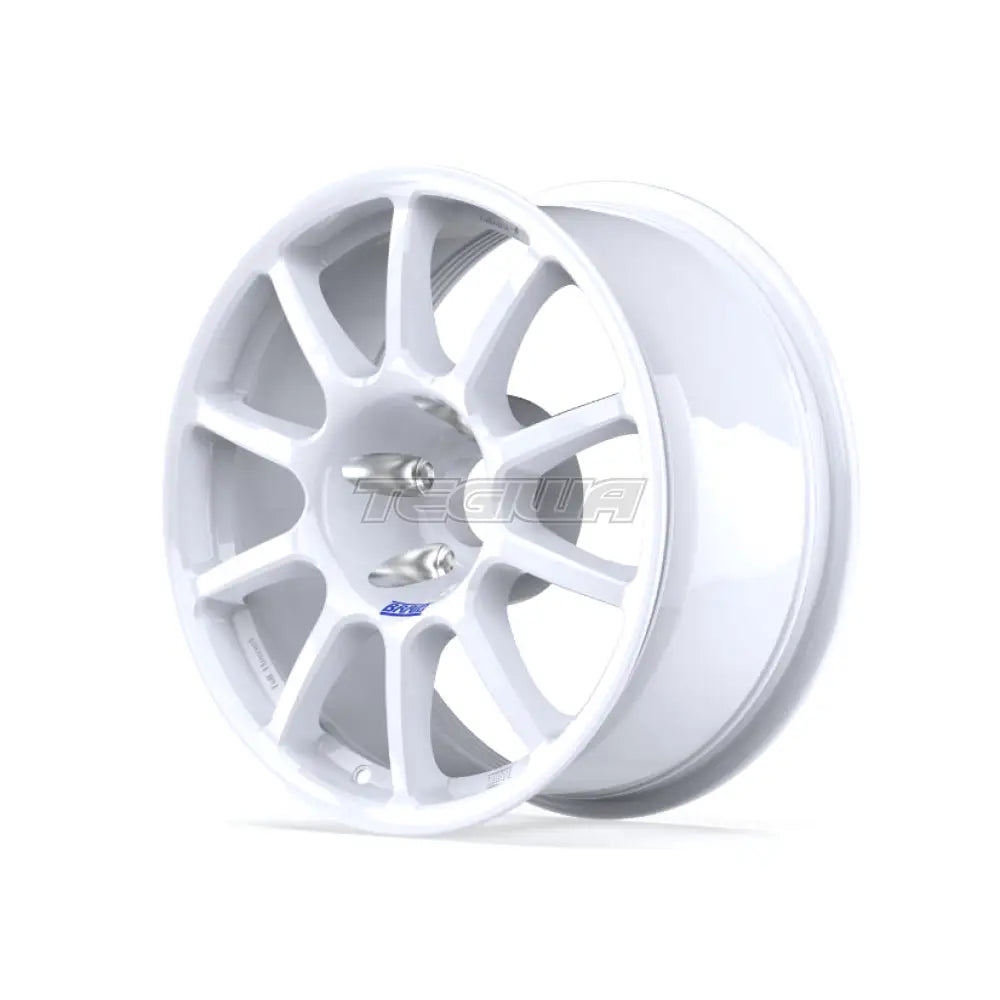 Braid Fullrace Rallycross Alloy Wheel 18x8 ET10 to 40 4x100 White Shiny Alloy Wheels