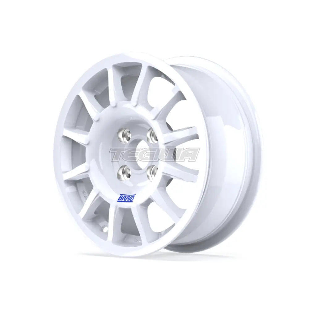 Braid Winrace TA Alloy Wheel 14x6 ET12 to 53 4x98 White Shiny Alloy Wheels