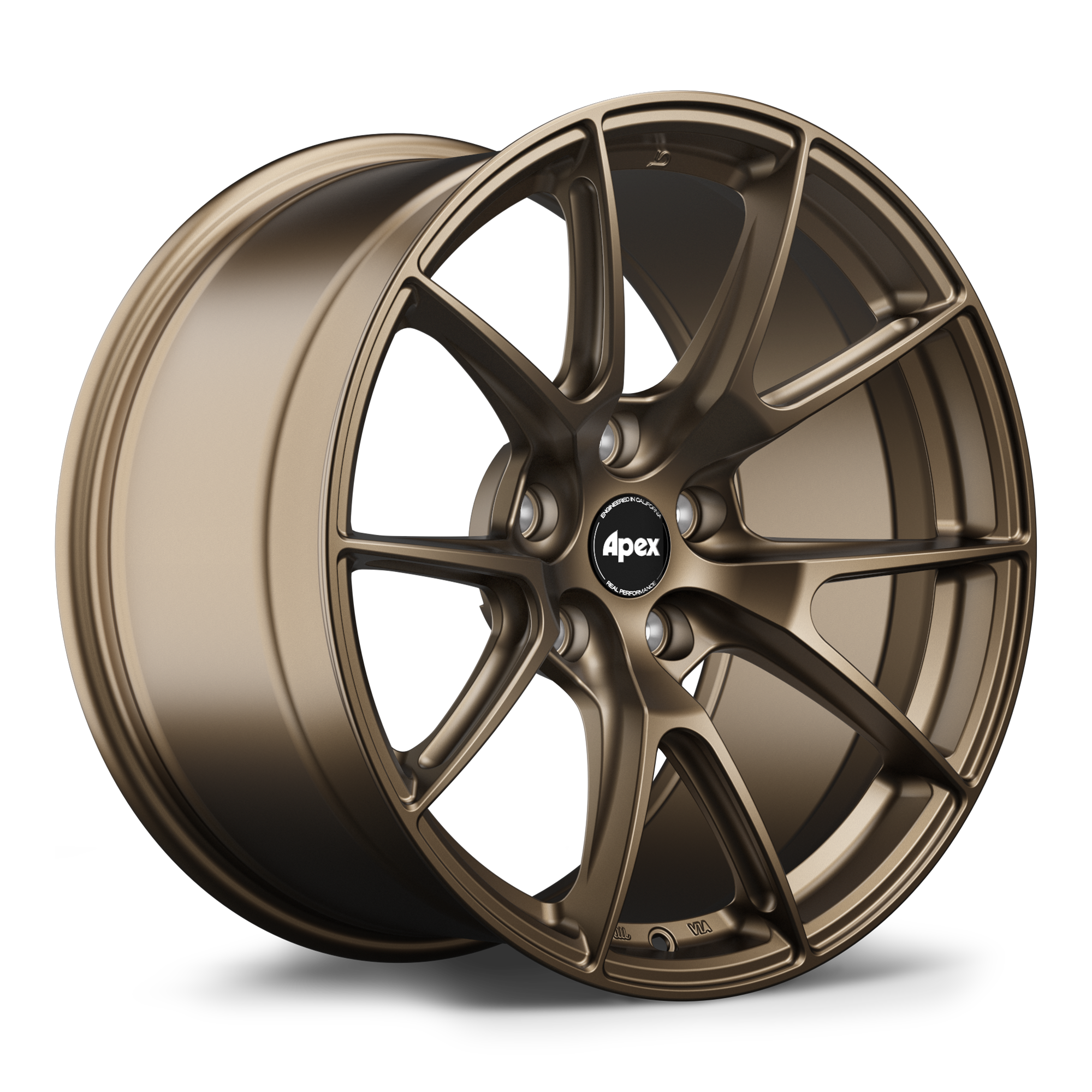 Apex VS-5 Alloy Wheel 18x10.5 ET22 5x114.3 Satin Bronze 73.1mm CB