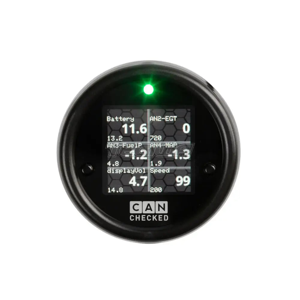 CANchecked MFD15 Gen2 Mazda 3 MPS 06-13 LHD Models Digital Displays