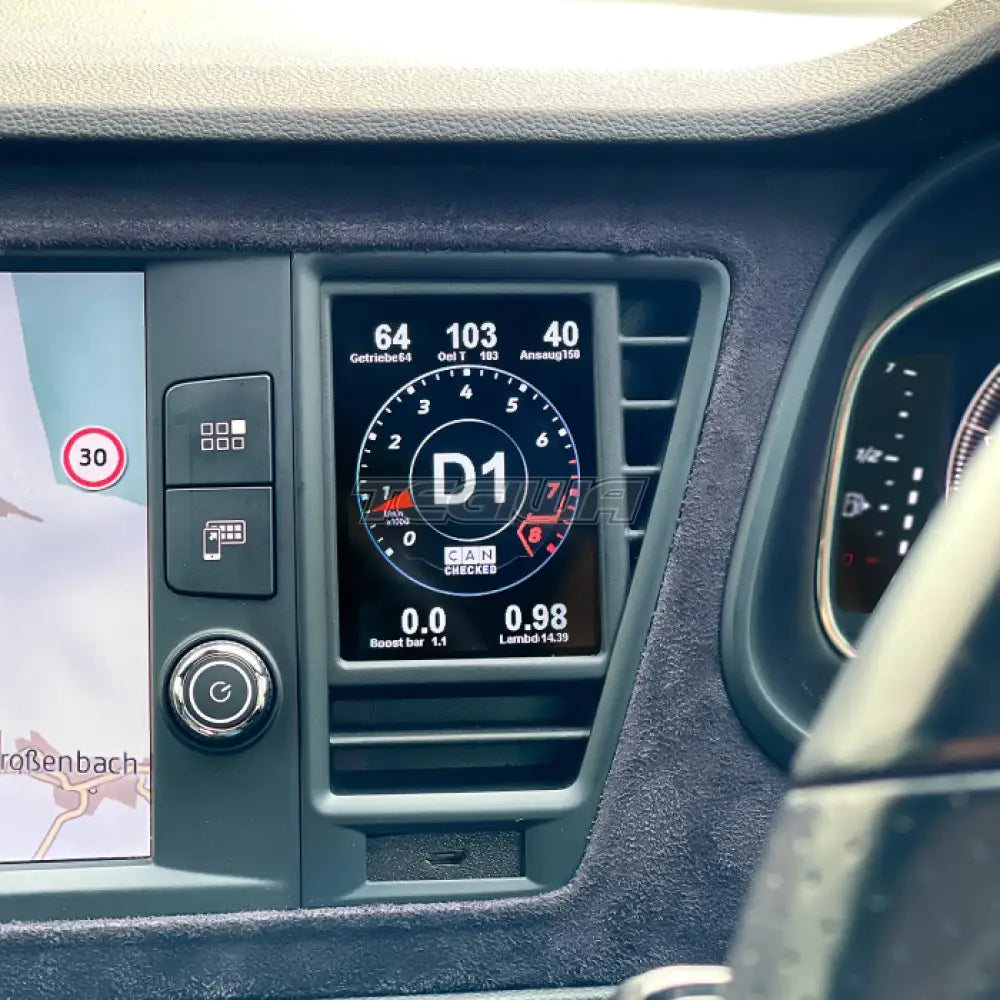 CANchecked MFD28 Gen2 Seat Leon Cupra 5F 12-20 RHD Models Digital Displays