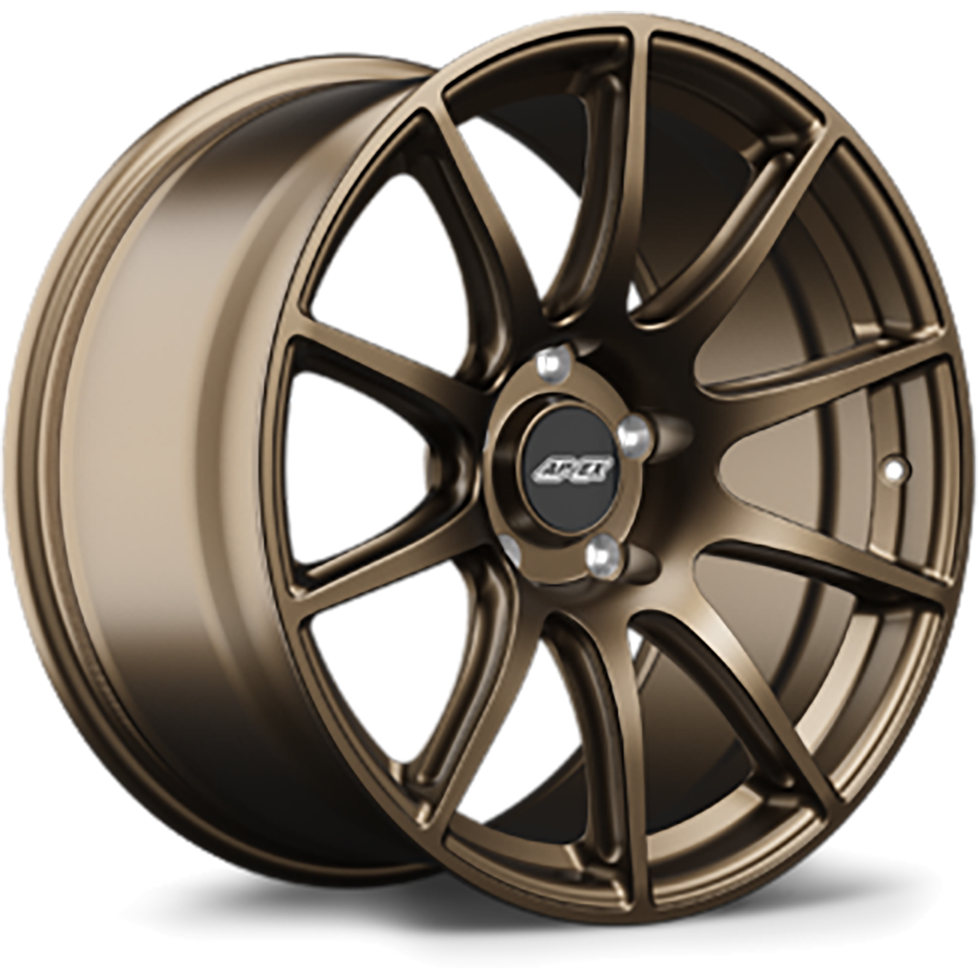 Apex SM-10 Alloy Wheel 18x11 ET52 5x114.3 Satin Bronze 70.5mm CB