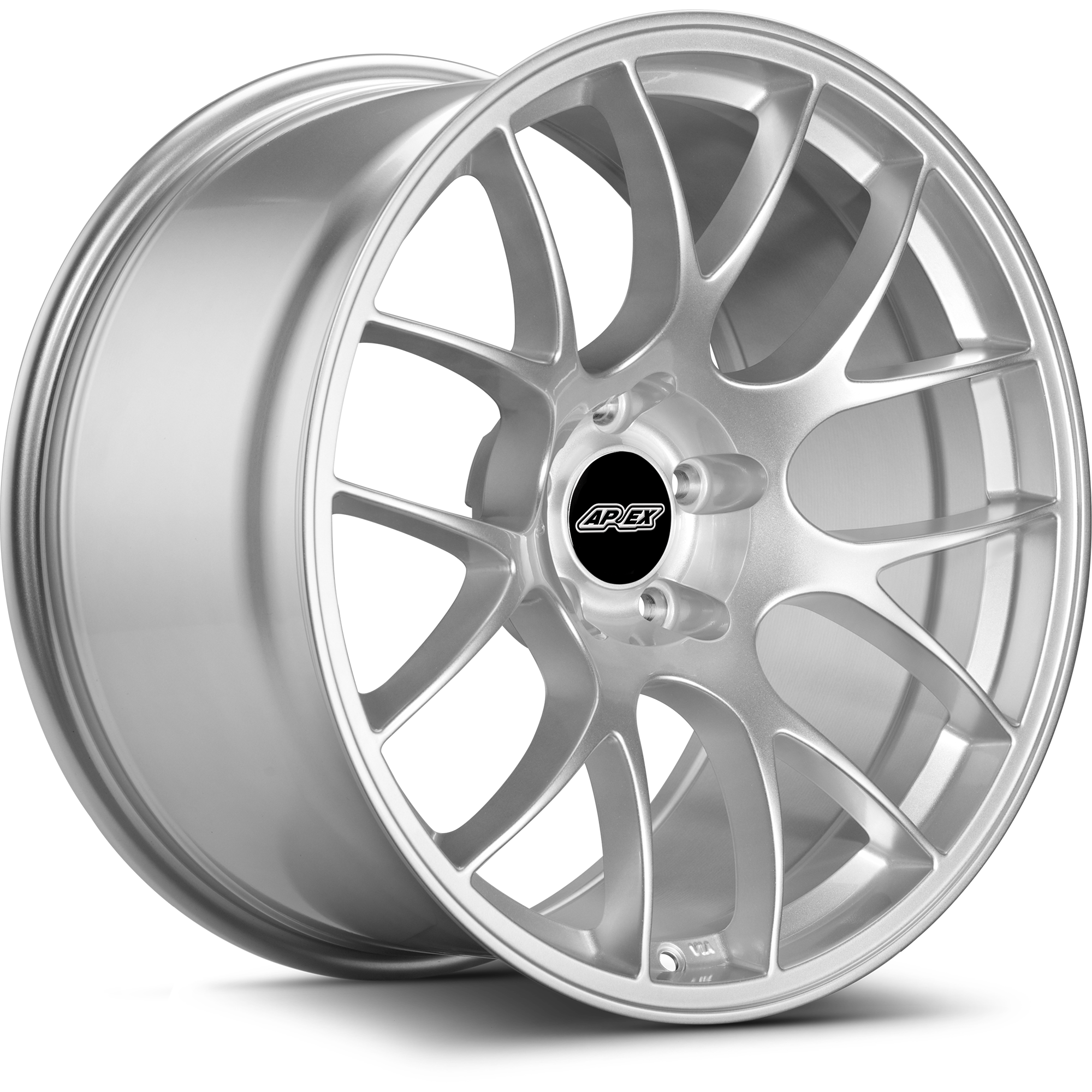 Apex EC-7 Alloy Wheel 19x10 ET25 5x120 Race Silver 72.56mm CB