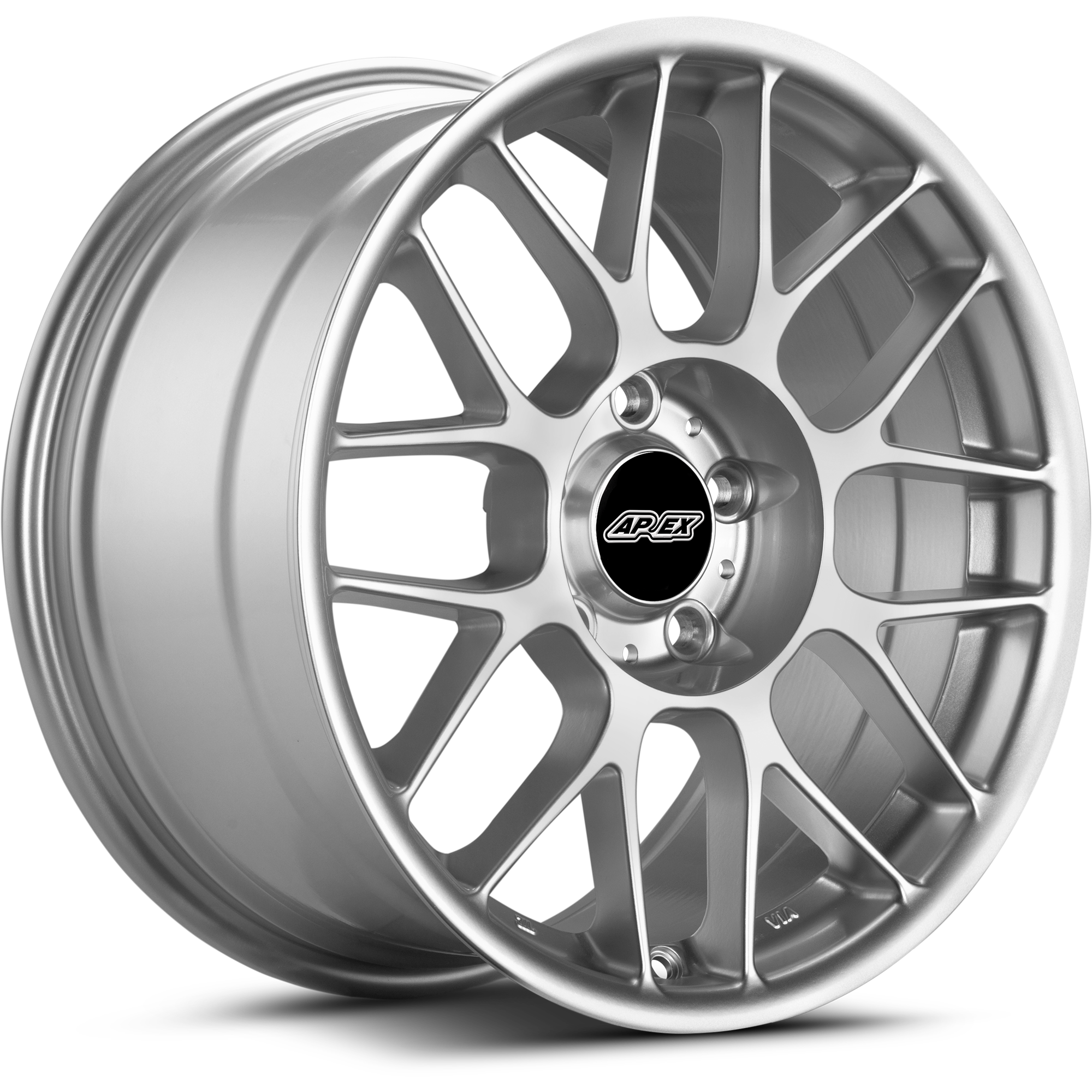 Apex ARC-8 Alloy Wheel 17x9 ET52 5x120 Race Silver 72.56mm CB