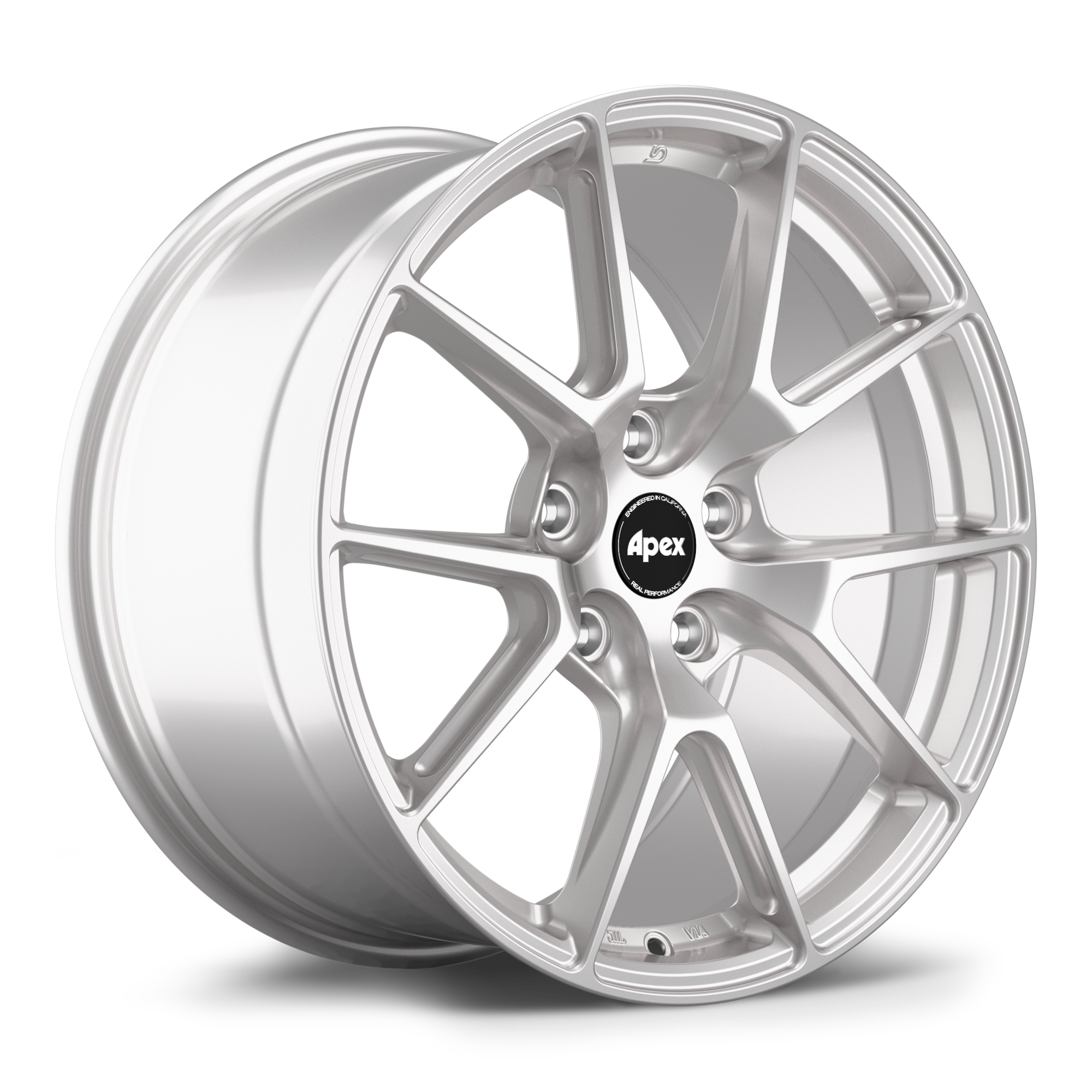 Apex VS-5 Alloy Wheel 18x11 ET57 5x120.65 Race Silver 70.3mm CB