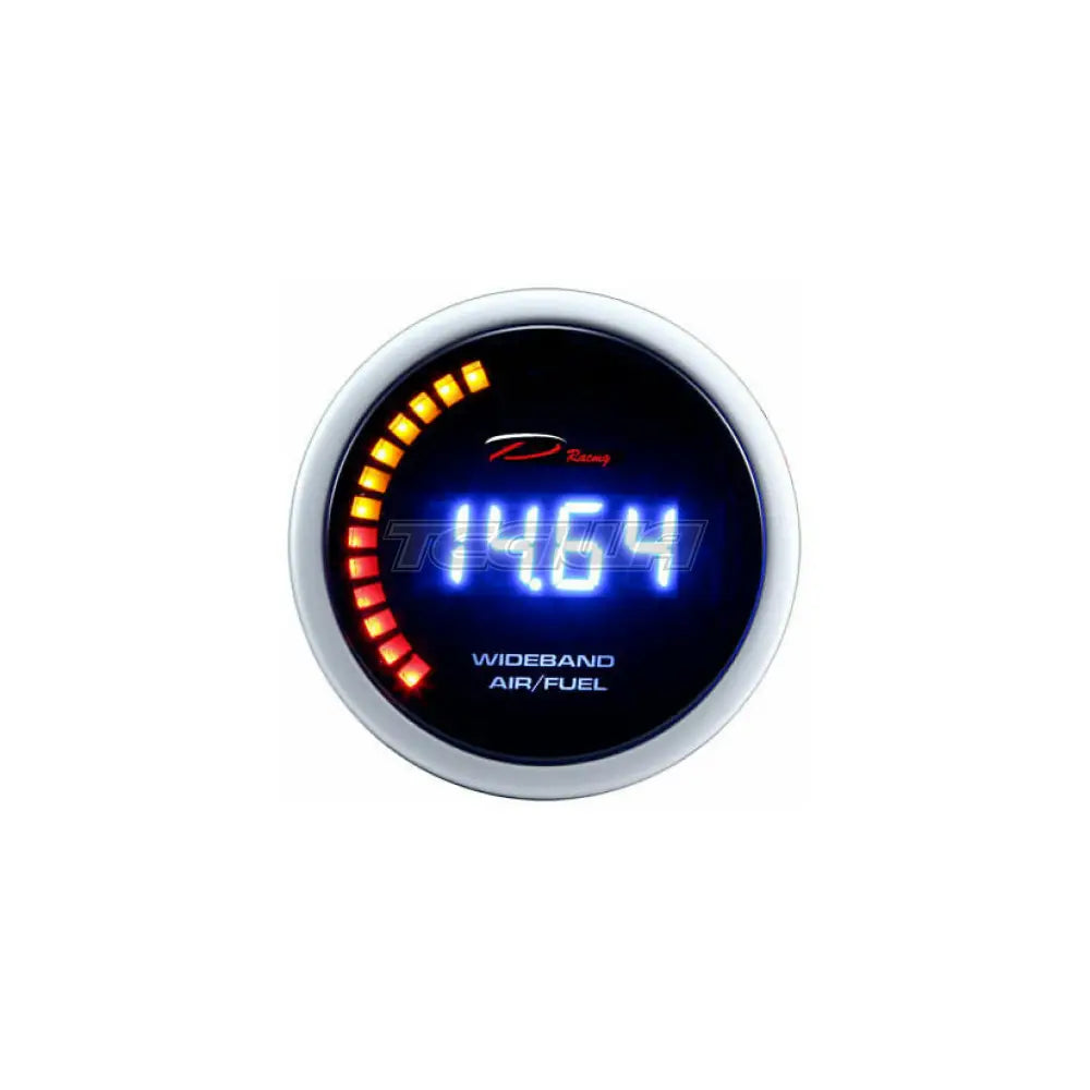 Depo Racing 52Mm Led Digital Wideband Air Fuel Ratio Afr Gauge With Bosch 4.9 O2 Sensor Gauges