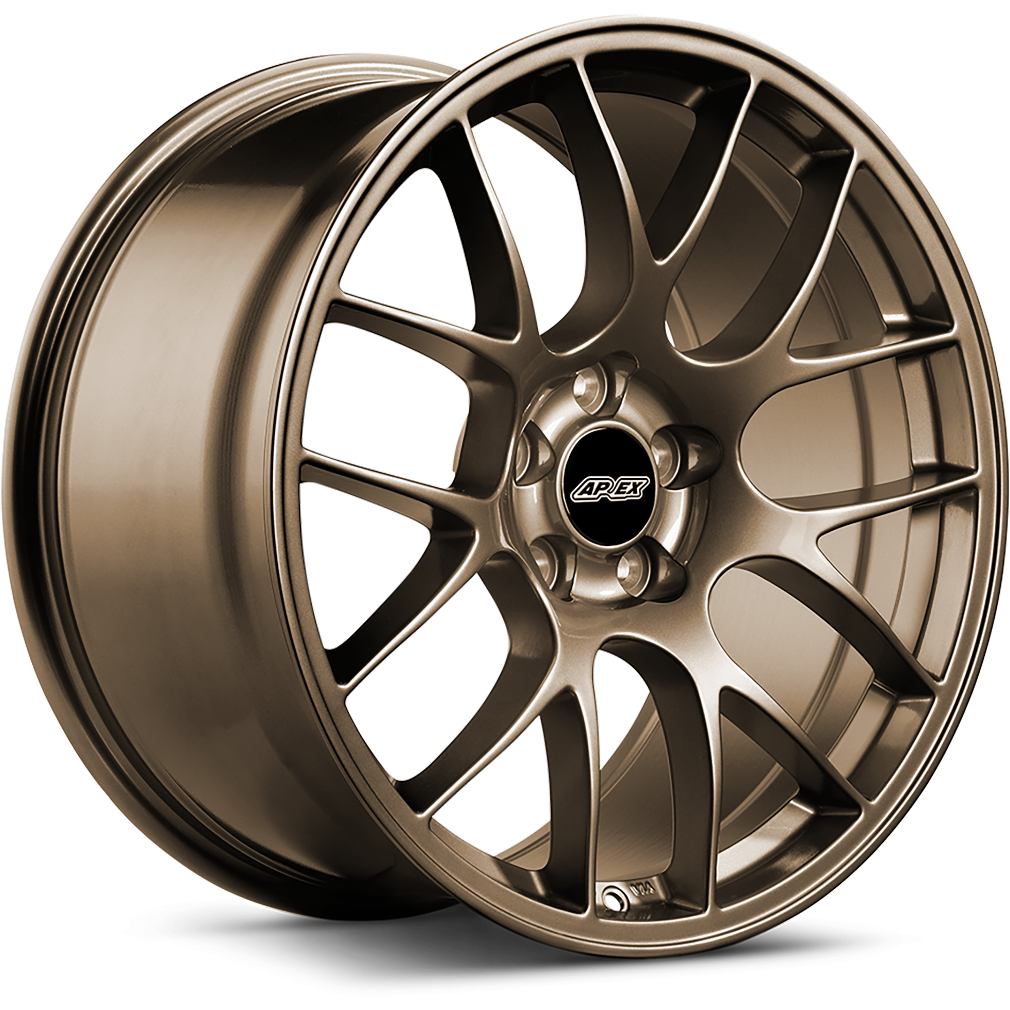 Apex EC-7 Alloy Wheel 19x11 ET52 5x114.3 Satin Bronze 70.5mm CB