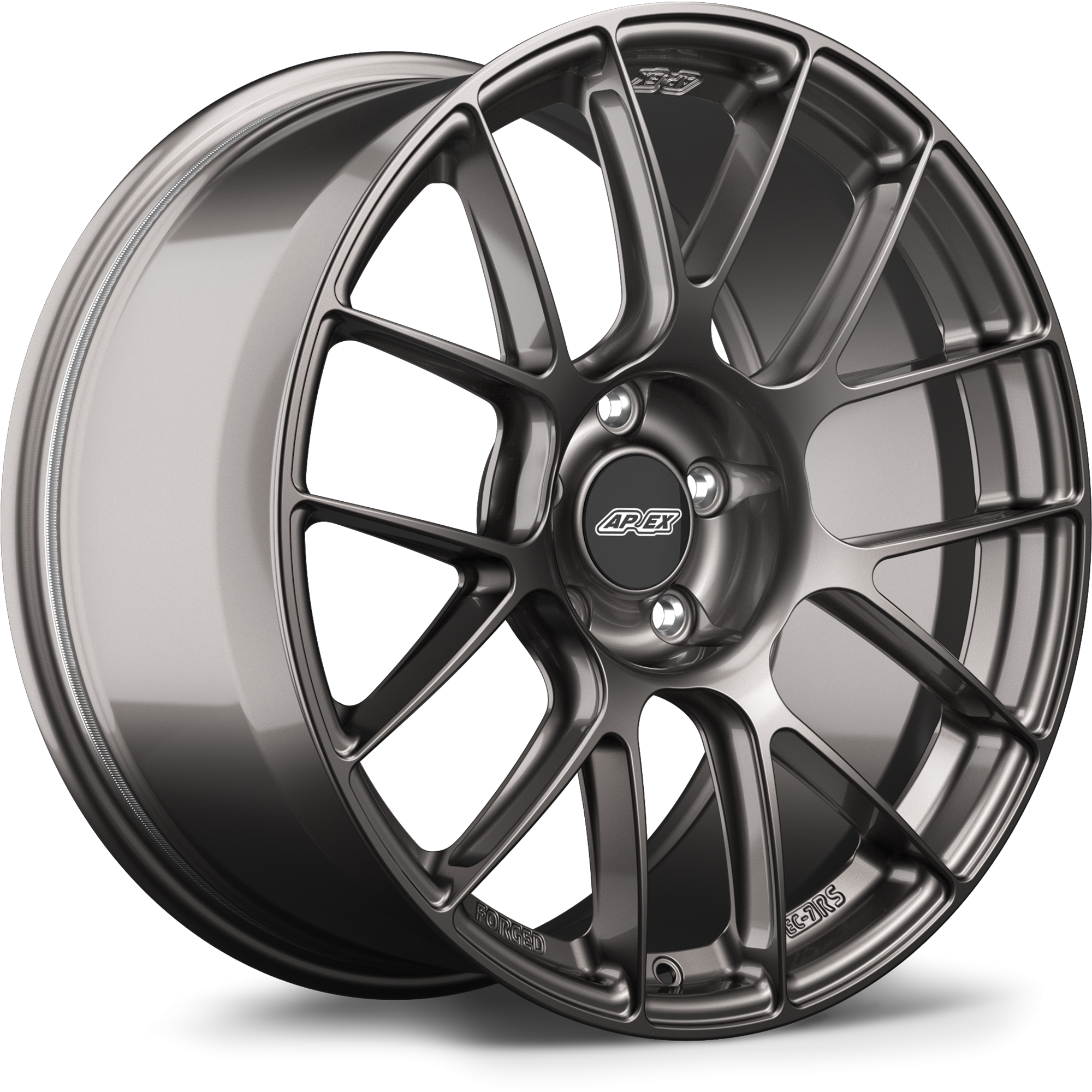 Apex EC-7RS Forged Alloy Wheel 19x12 ET63 5x130 Anthracite 71.6mm CB