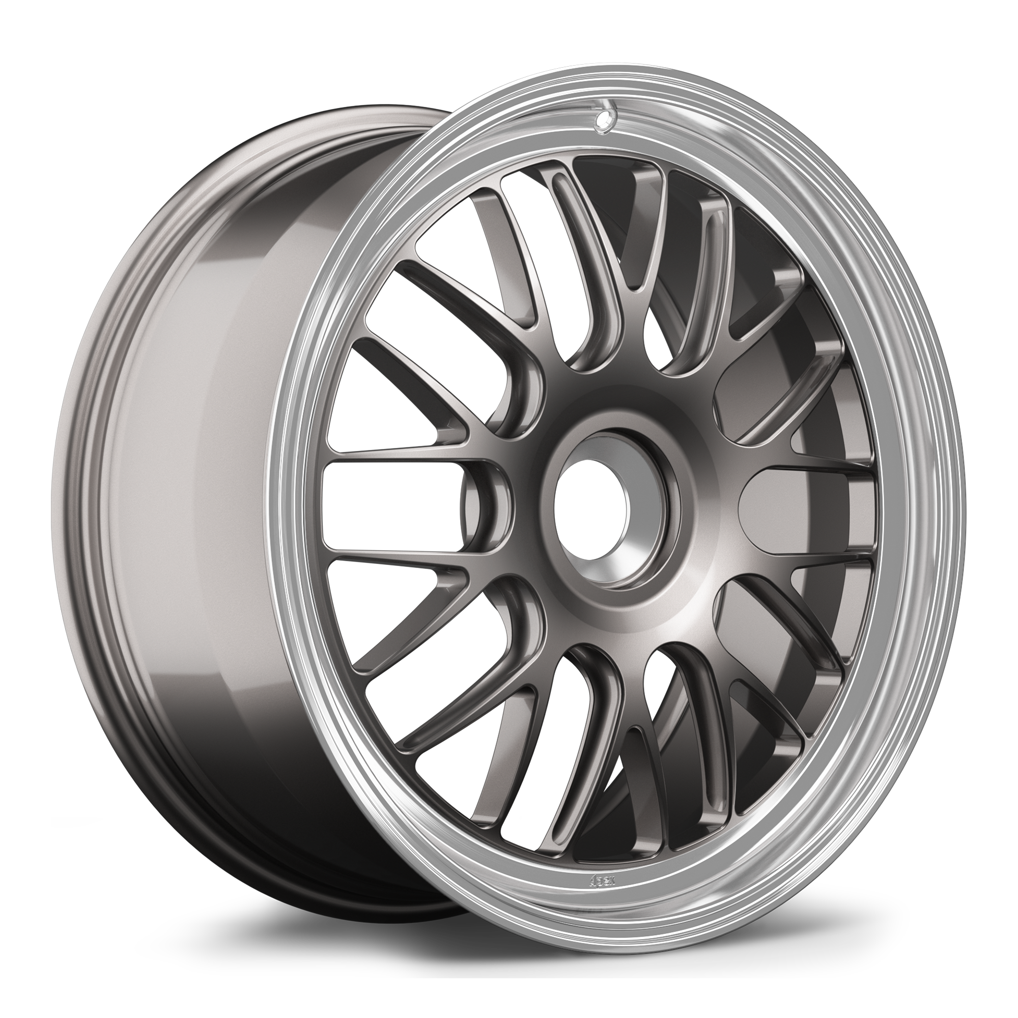 Apex ML-10RT Forged Alloy Wheel 20x9 ET47 PSCL Anthracite - Machined Lip 101mm CB