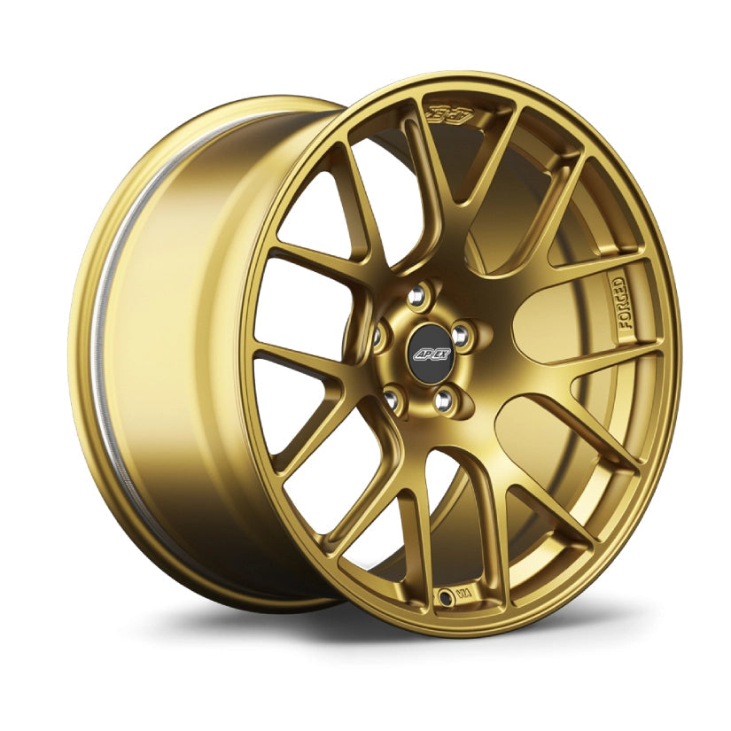 Apex EC-7 Alloy Wheel 18x9.5 ET38 5x114.3 Satin Gold 56.1mm CB