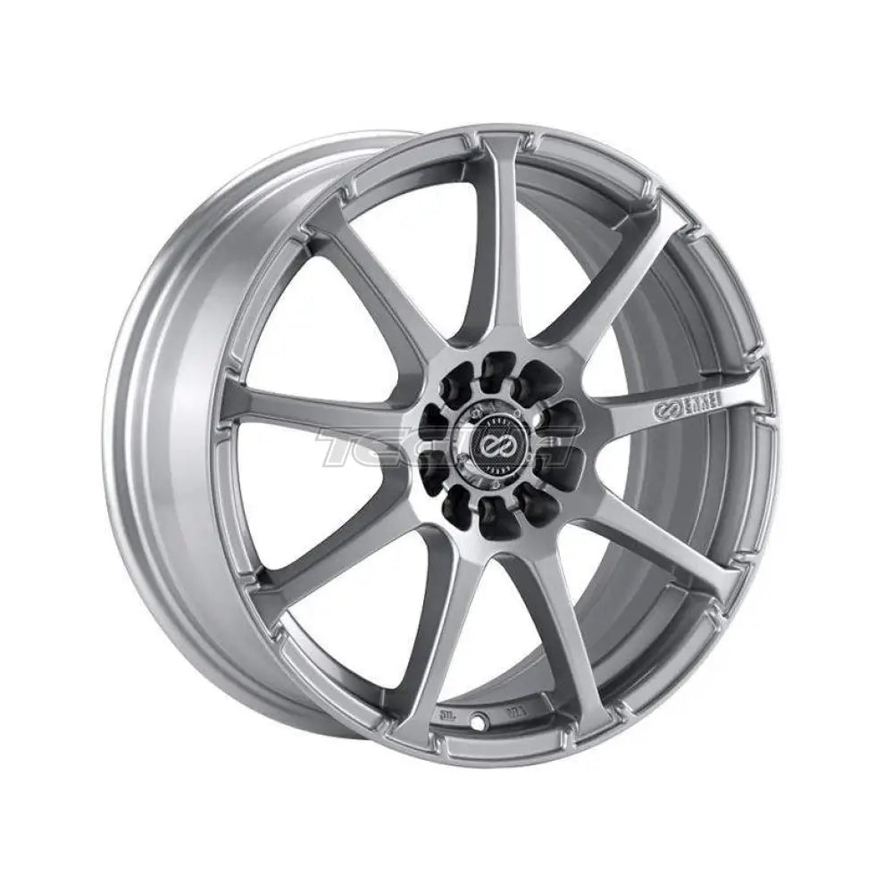 Enkei EDR9 Alloy Wheel 17x8 ET38 5x105/110 Silver 72.6mm CB Alloy Wheels