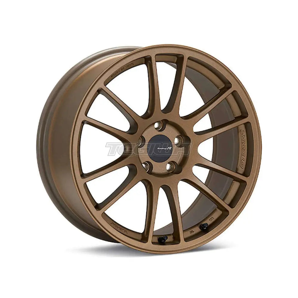 Enkei GTC01RR Alloy Wheel 18x10.5 ET15 5x114.3 Titanium Gold Alloy Wheels
