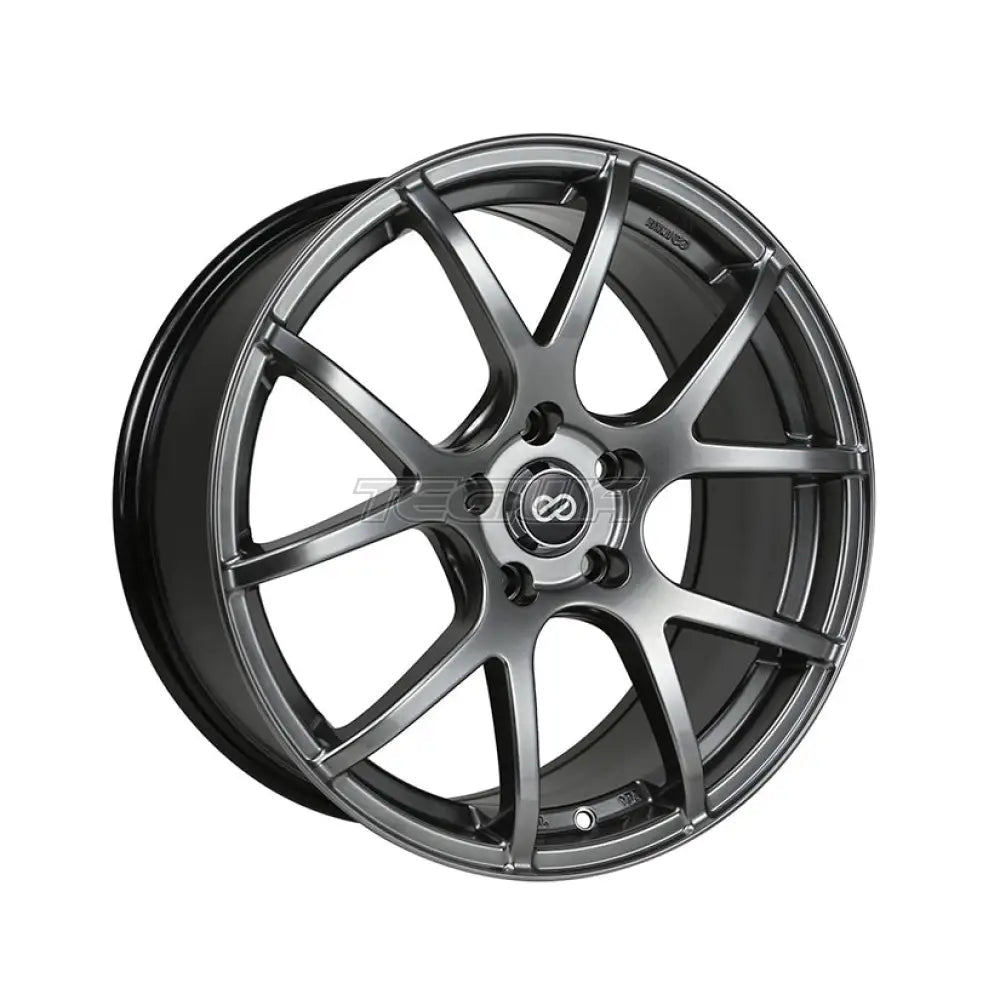 Enkei M52 Alloy Wheel 18x8 ET32 5x120 Black 72.6mm CB Alloy Wheels