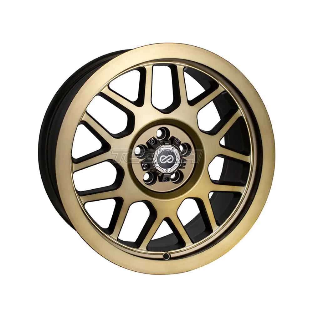 Enkei Matrix Alloy Wheel 17x9 ET10 5x127 Brushed Gold 108mm CB Alloy Wheels