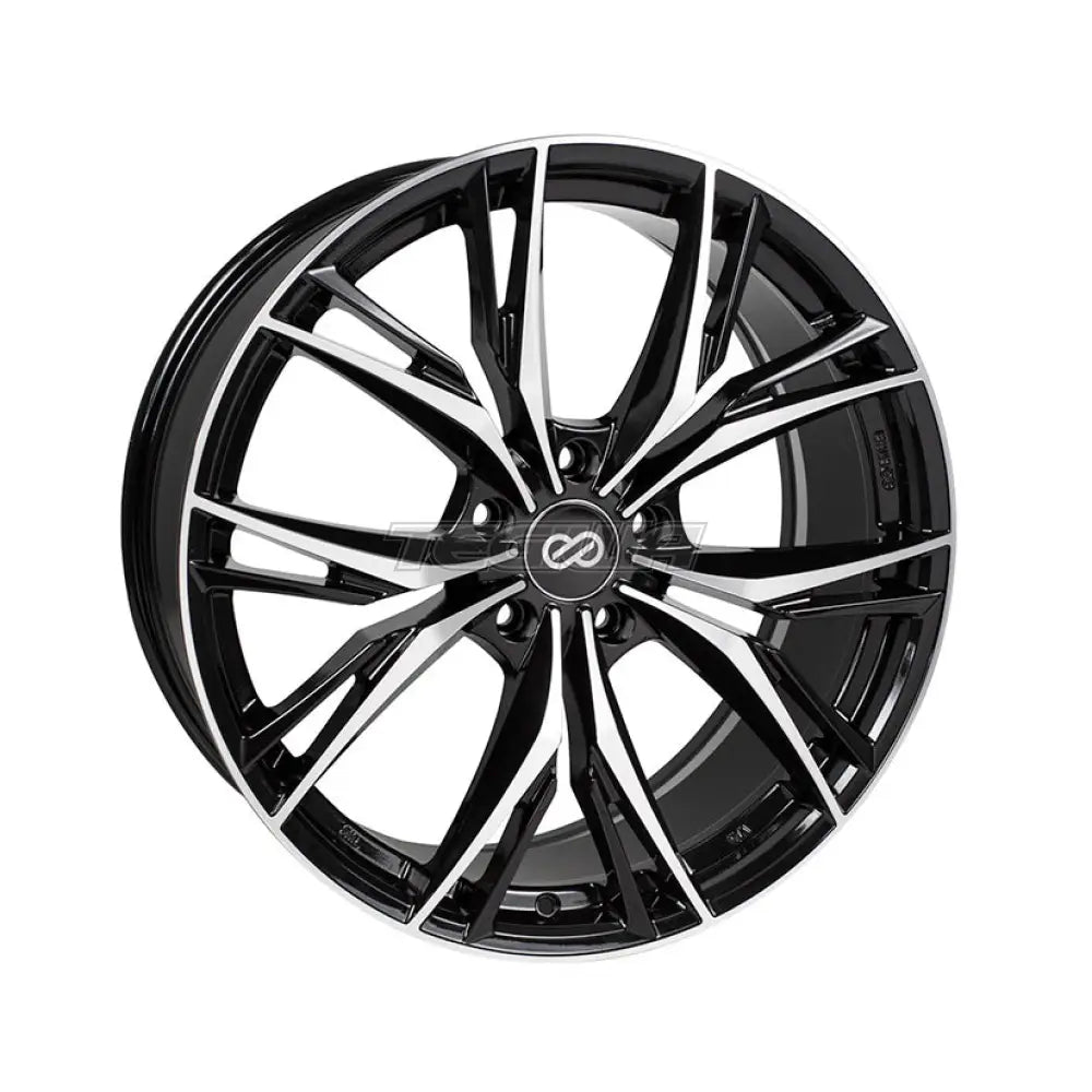 Enkei ONX Alloy Wheel 18x8 ET40 5x110 Black Machined 72.6mm CB Alloy Wheels