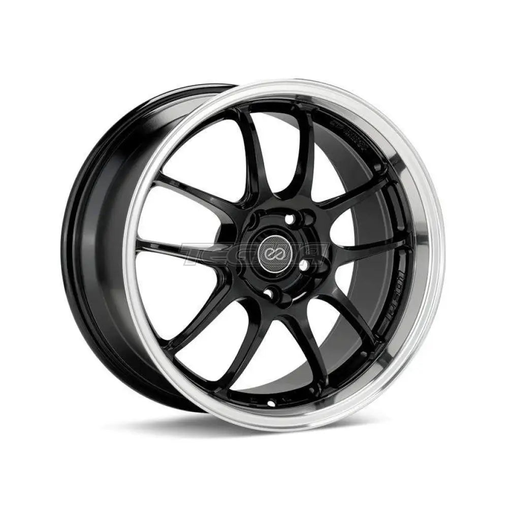Enkei PF01 Alloy Wheel 17x9 ET35 5x114.3 Black Machined 75mm CB Alloy Wheels