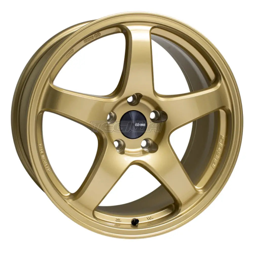 Enkei PF05 Alloy Wheel 17x9 ET40 5x114.3 Gold 75mm CB Alloy Wheels