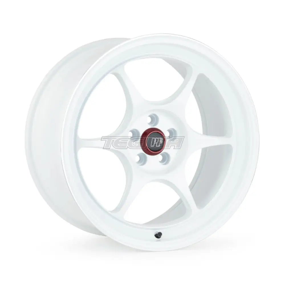 Enkei PF06 Alloy Wheel 15x8 ET25 4x100 White Machined 67mm CB Alloy Wheels