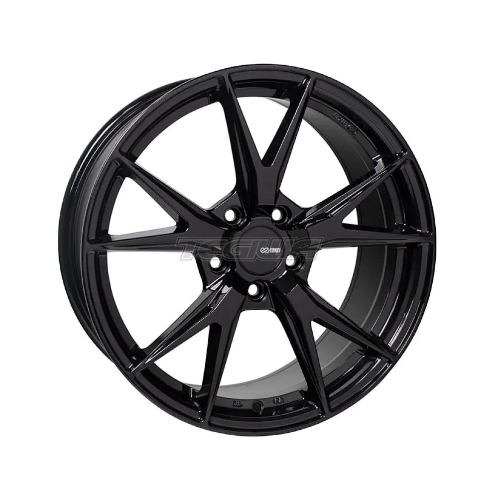 Enkei Phoenix Alloy Wheel 17x7.5 ET45 5x114.3 Gloss Black 72.6mm CB Alloy Wheels