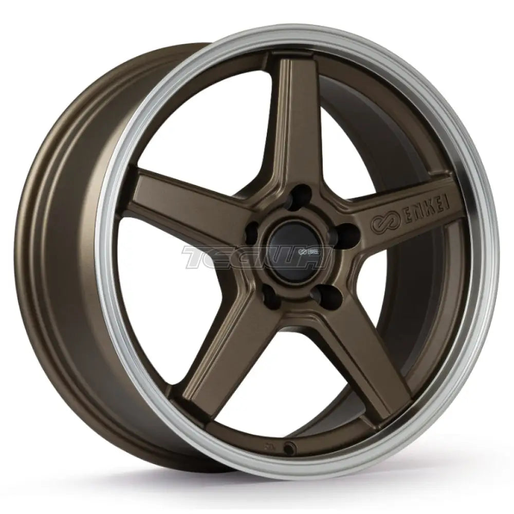 Enkei Quasar Alloy Wheel 19x8 ET45 5x112 Matt Bronze 72.6mm CB Alloy Wheels