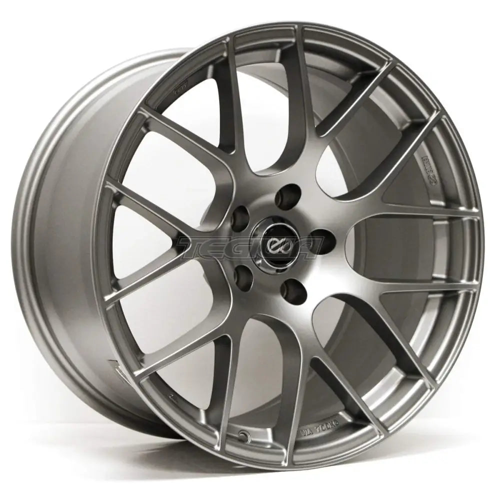 Enkei Raijin Alloy Wheel 18x8 ET45 5x100 Titanium 72mm CB Alloy Wheels