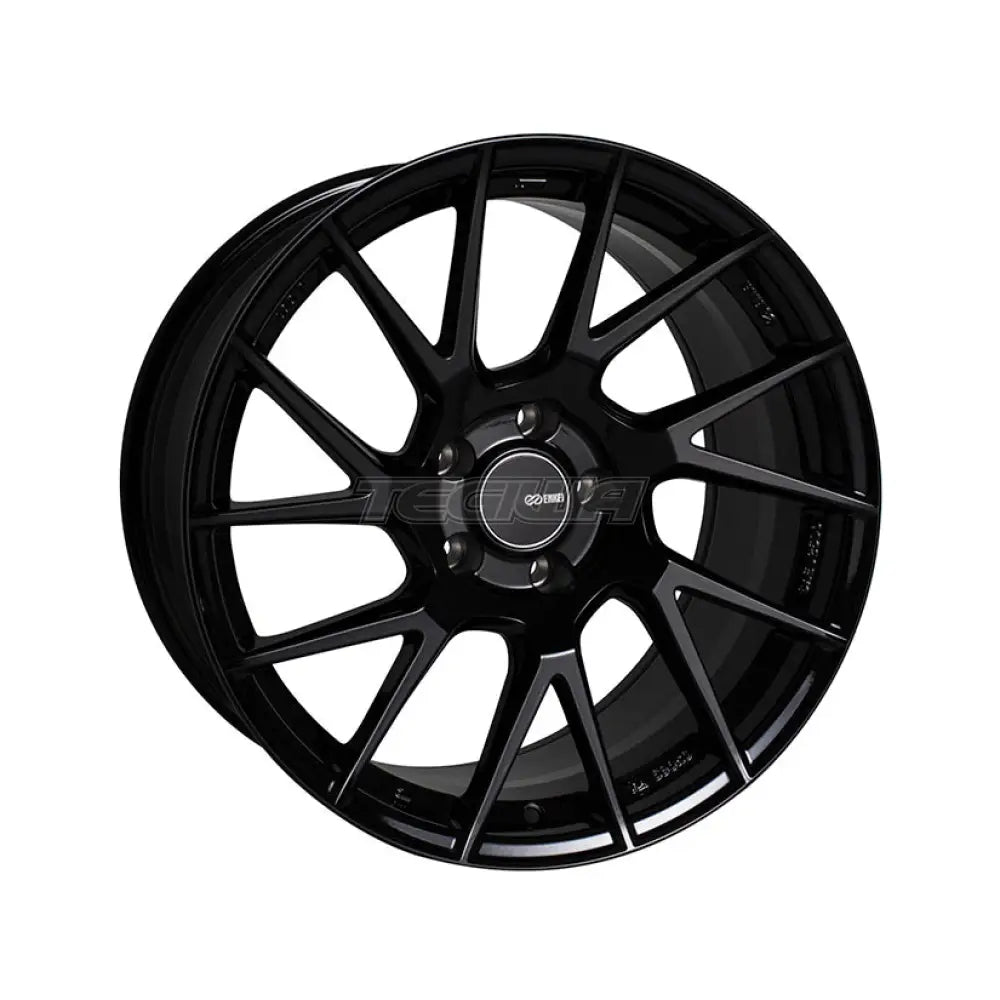 Enkei TM7 Alloy Wheel 17x8 ET45 5x100 Black 72.60mm CB Alloy Wheels