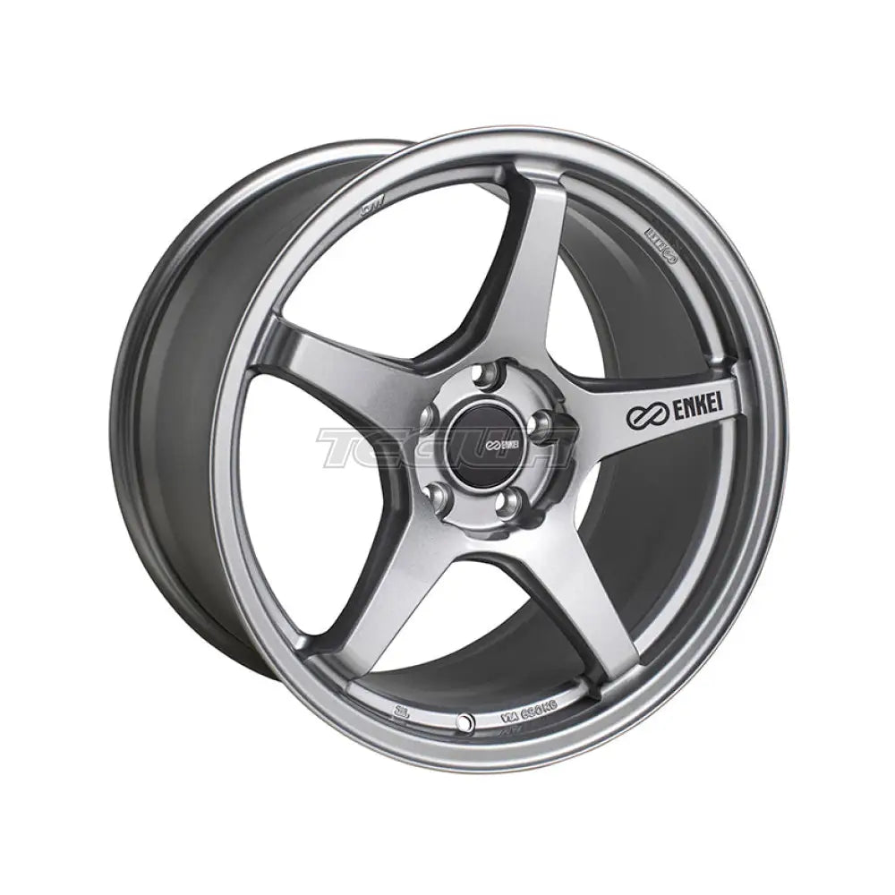 Enkei TS-5 Alloy Wheel 18x8 ET45 5x112 Storm Grey 72.6mm CB Alloy Wheels