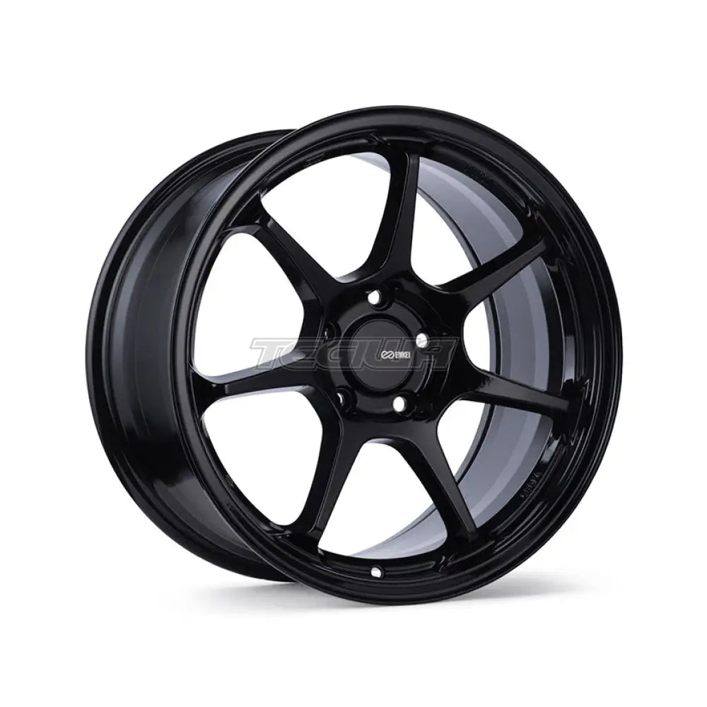 Enkei TS-7 Alloy Wheel 18x8 ET45 5x100 Gloss Black 72.6mm CB Alloy Wheels