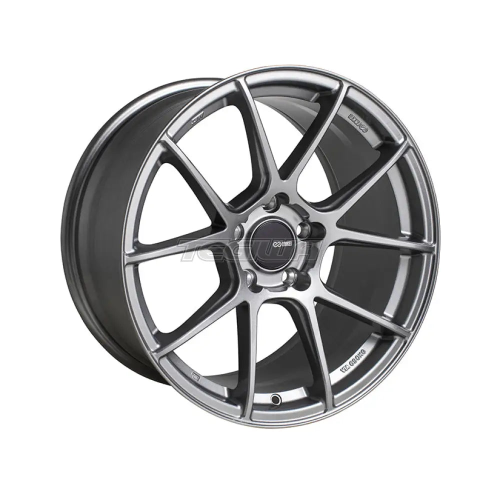Enkei TS-V Alloy Wheel 18x8 ET45 5x100 Storm Grey 72.6mm CB Alloy Wheels