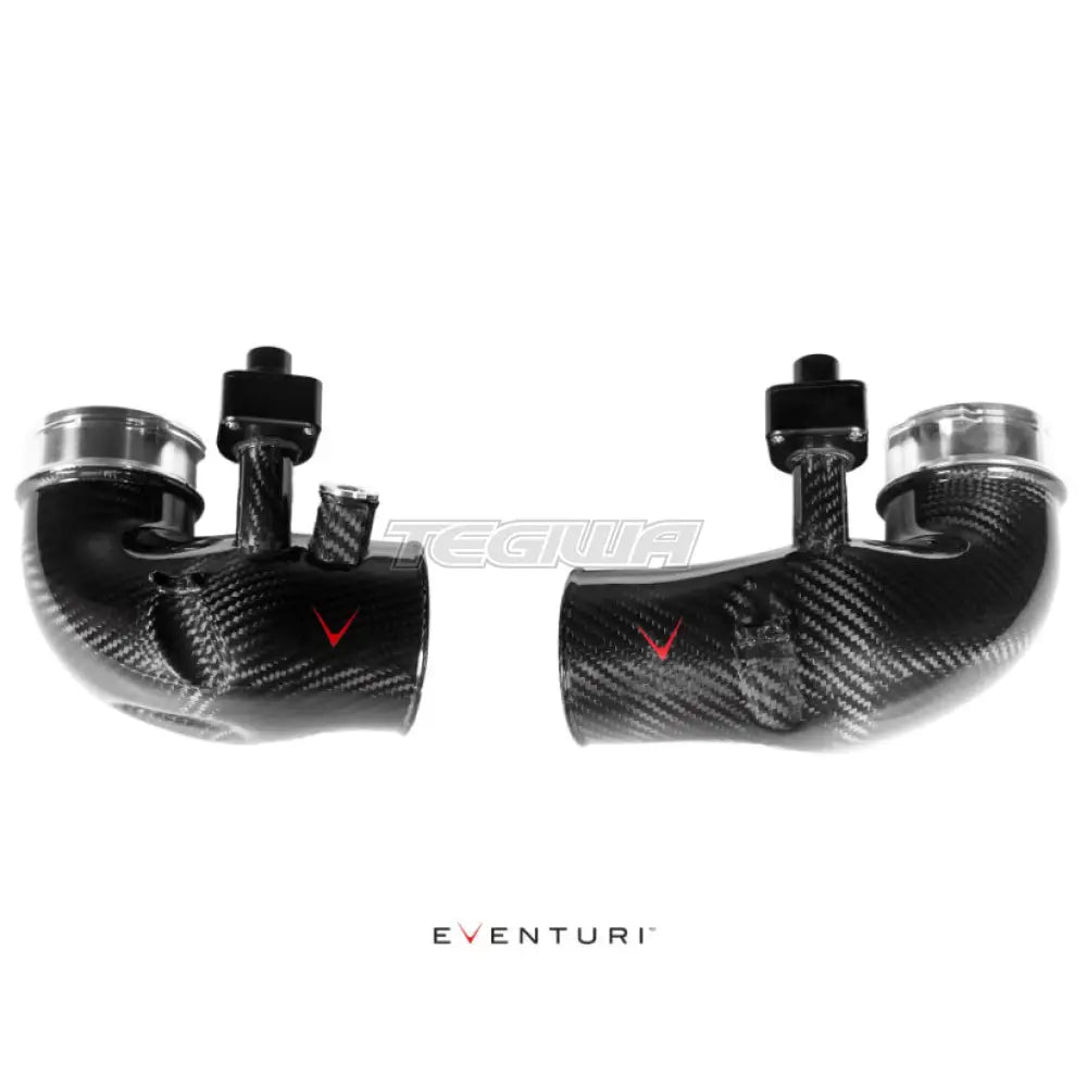 Eventuri Carbon Fibre Turbo Inlets BMW M5 G90 G99 Gloss Carbon Induction Kit/Airbox