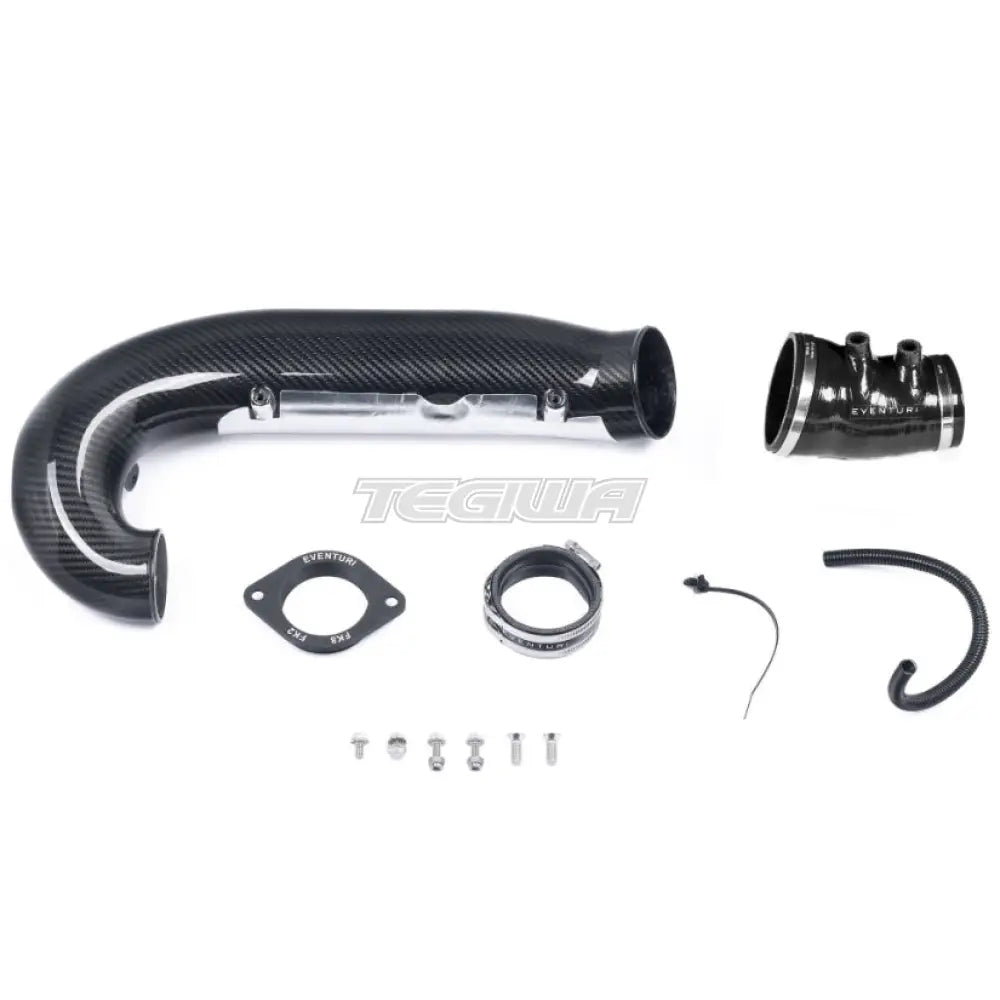 Eventuri V3 Oversized Carbon Turbo Tube Honda Civic Type-R Fk2 Intake Pipes
