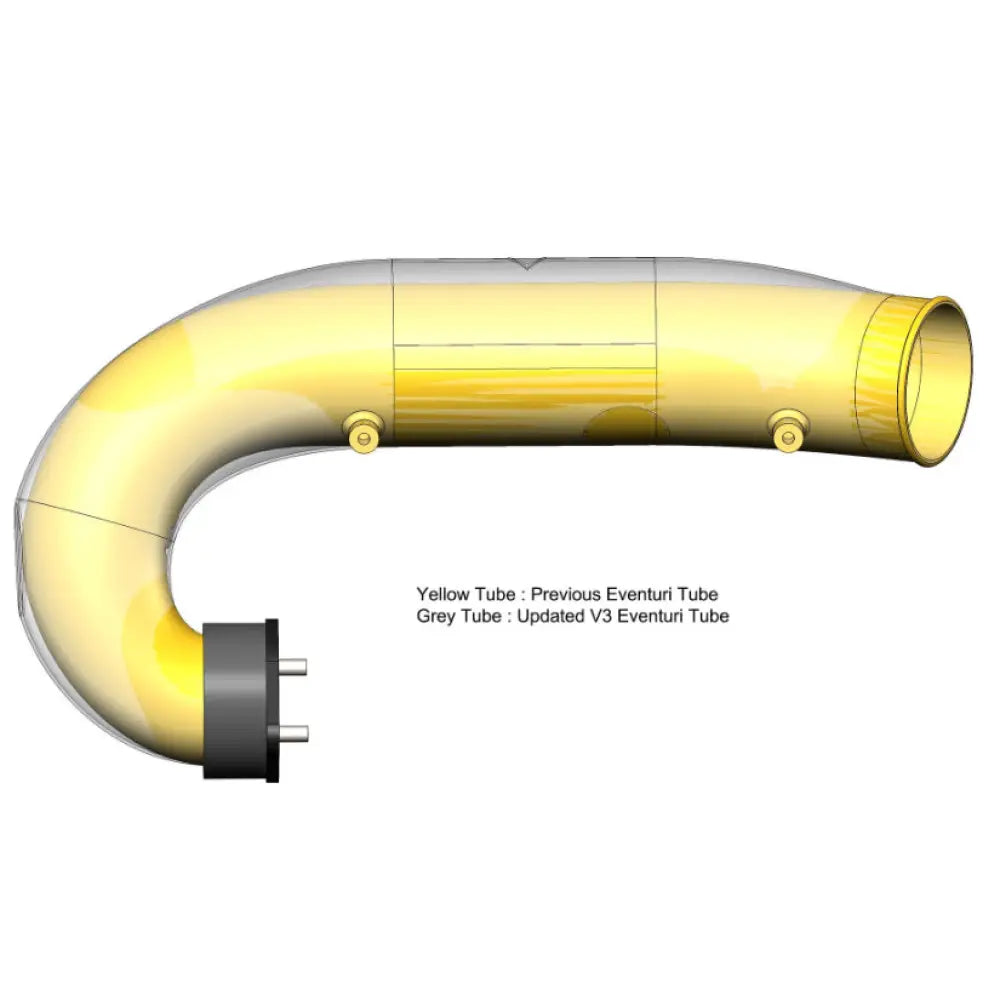 Eventuri V3 Oversized Carbon Turbo Tube Honda Civic Type-R Fk8 Intake Pipes