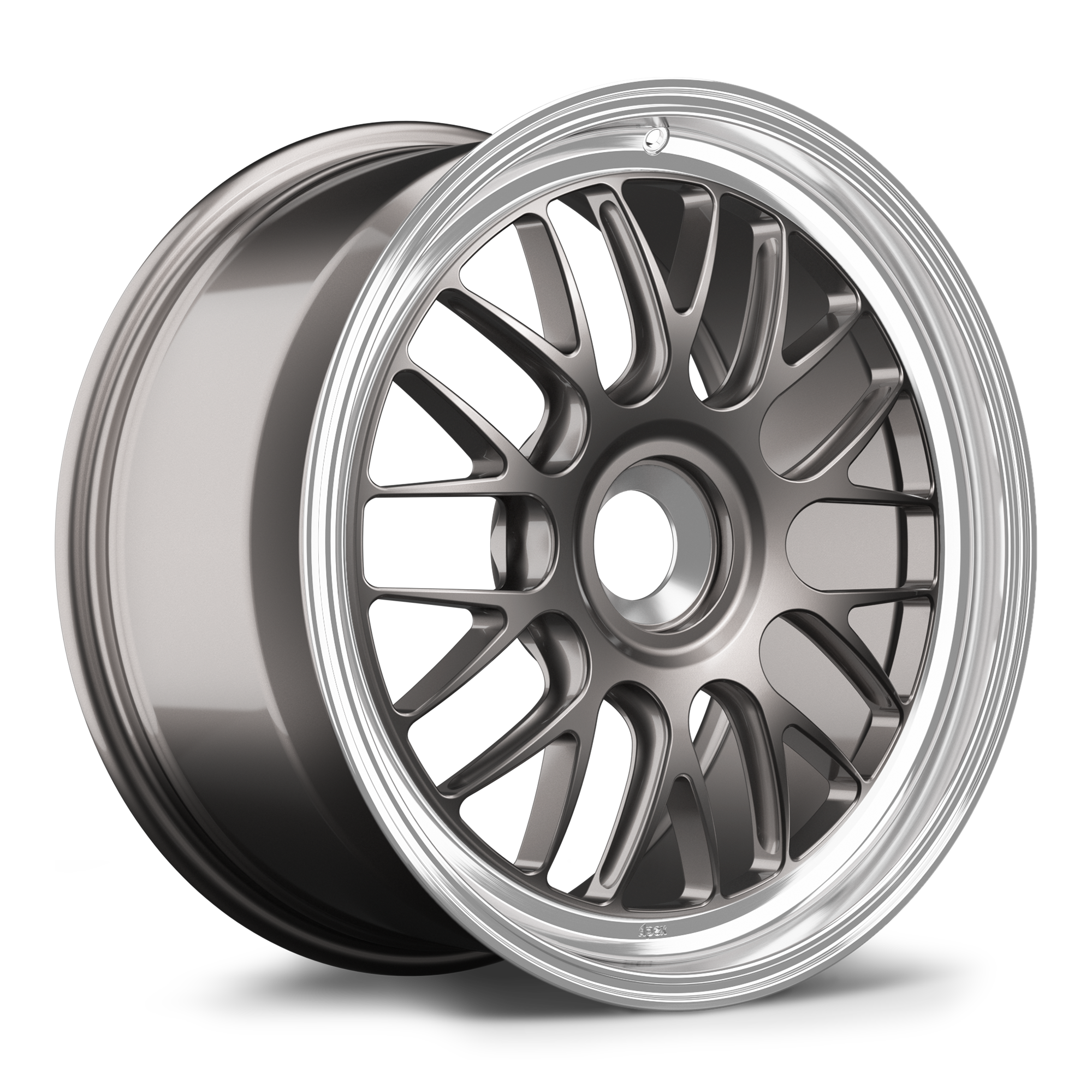 Apex ML-10RT Forged Alloy Wheel 19x9.5 ET48 PSCL Anthracite - Machined Lip 101mm CB
