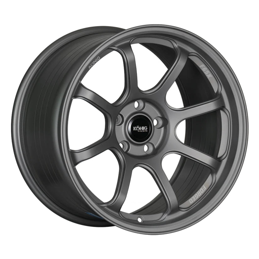 Konig Forged F6SX Alloy Wheel 18x8.5 ET35 5x114.3 Satin Grey 73.1mm CB