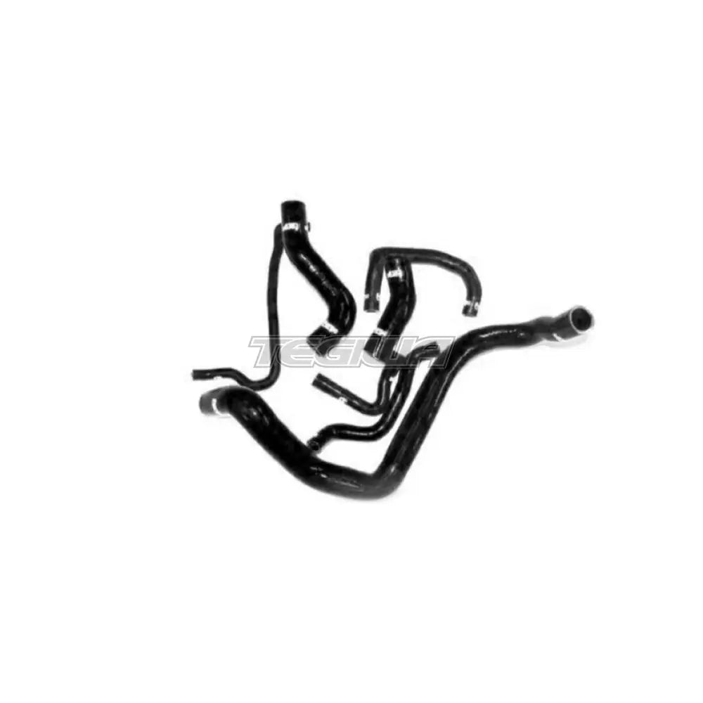Forge Motorsport 7 Piece Coolant Hose Kit Vag 1.8T Black Hoses / Without Clamps Kits
