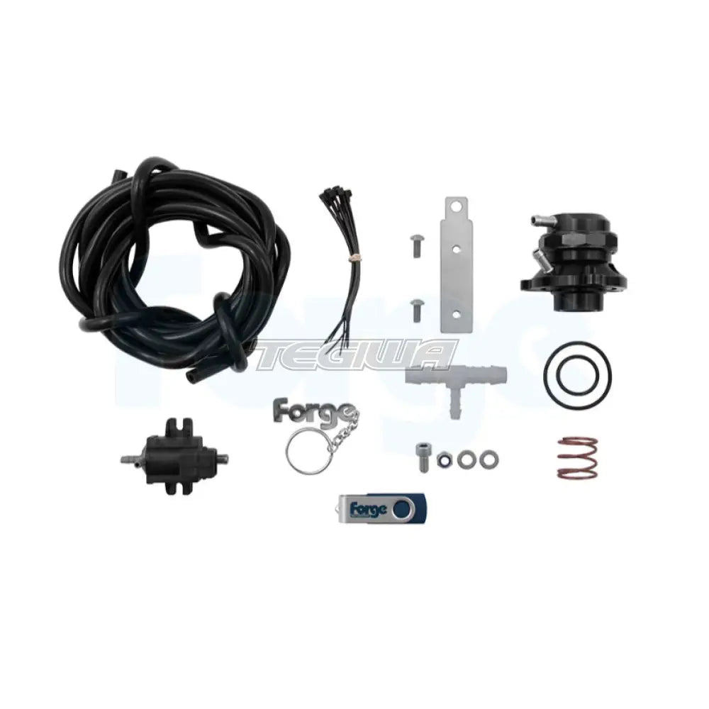 Forge Motorsport Recirculating Valve And Kit Black Bmw M235I 14-21 Blowoff Valves