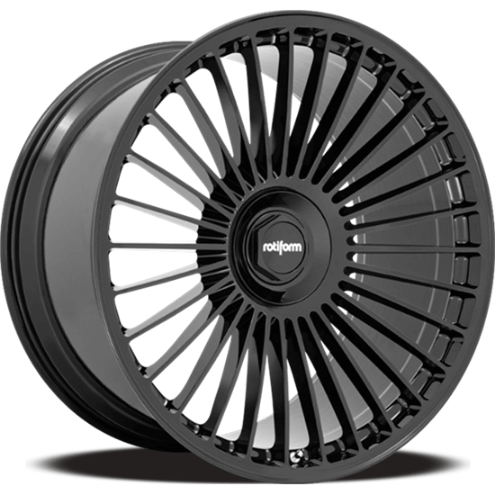 Rotiform RF913 GRZ Alloy Wheel 24x10 ET25 5x112/5x120 Gloss Black 72.56mm CB