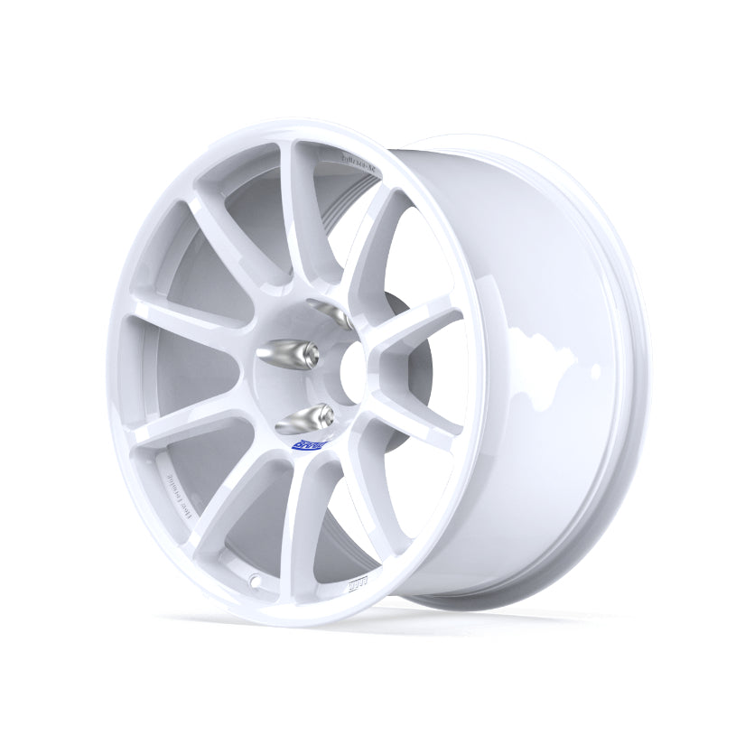 Braid Fullrace AC FF Alloy Wheel 18x11 ET8 to 63 5x120 White Shiny