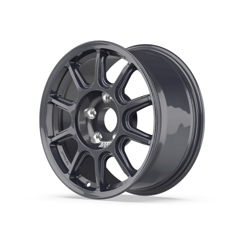 Braid Fullrace C Alloy Wheel 15x8 ET0 to 40 5x118 Anthracite Shiny