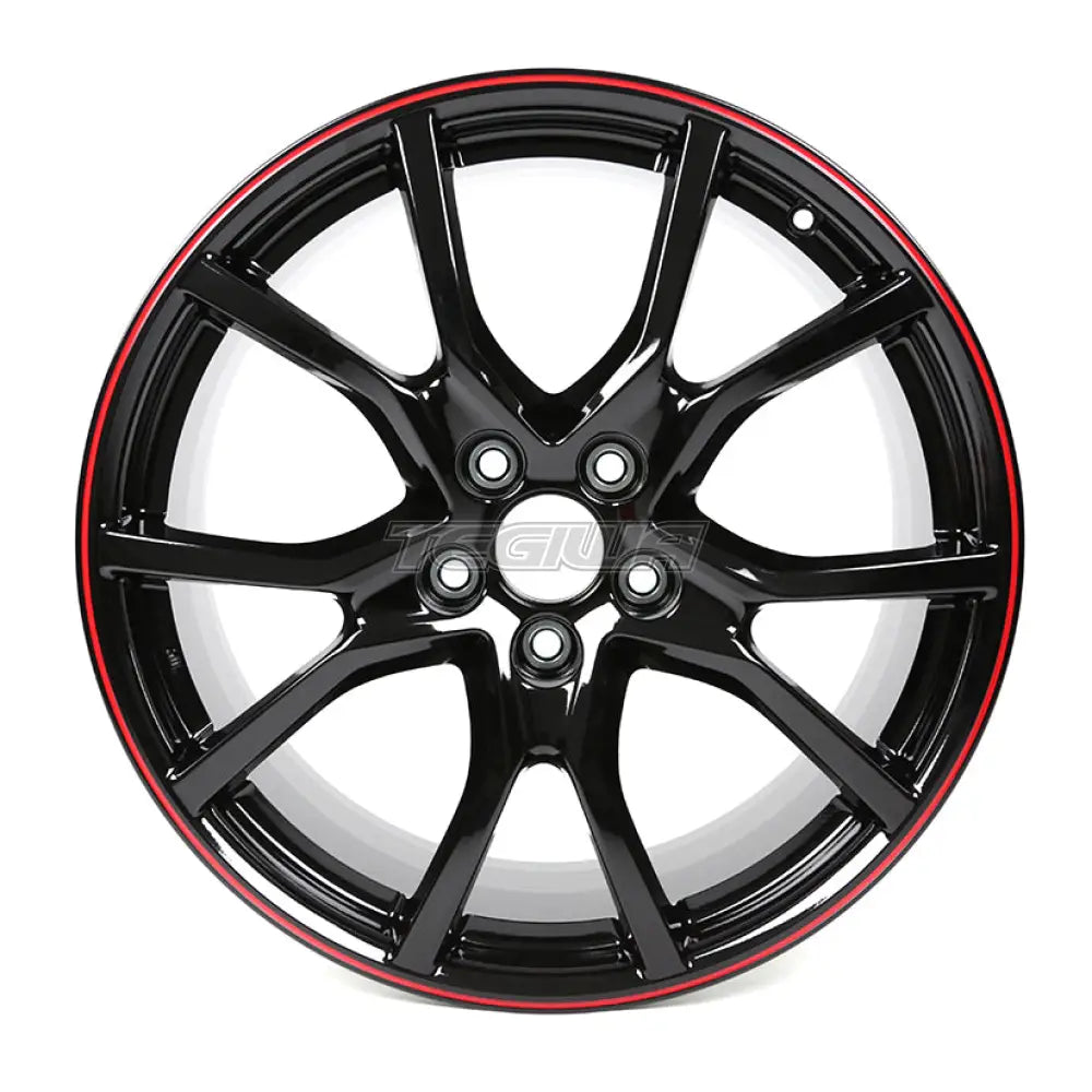 Genuine Honda 20" 8.5J 5x120 ET60 Alloy Wheel Black Civic Type-R FK2 FK8 15-21
