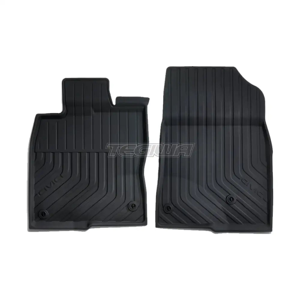 Genuine Honda All Season Front & Rear Floor Mats Red Civic Type-R FL5 23+