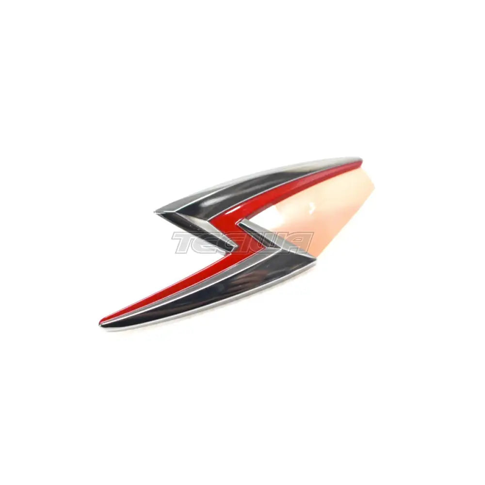 Genuine Nissan Front Red Lightning Bolt Bonnet Badge Silvia S15