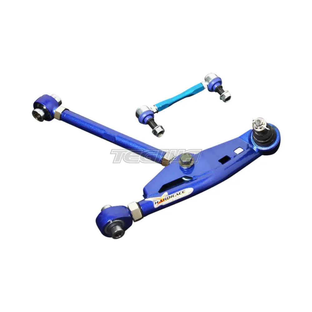 Hardrace Adjustable Front Lower Control Arms With Spherical Bearings 4Pc Set Toyota GT86 Subaru BRZ 12-21 Camber &