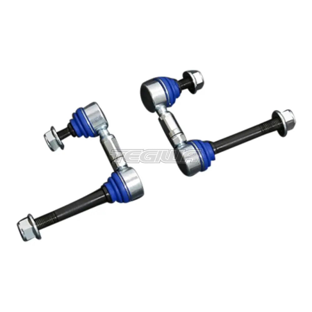 Hardrace Adjustable Front Stabilizer Link 2Pc Set Nissan 370Z Z34 09 + Bushes