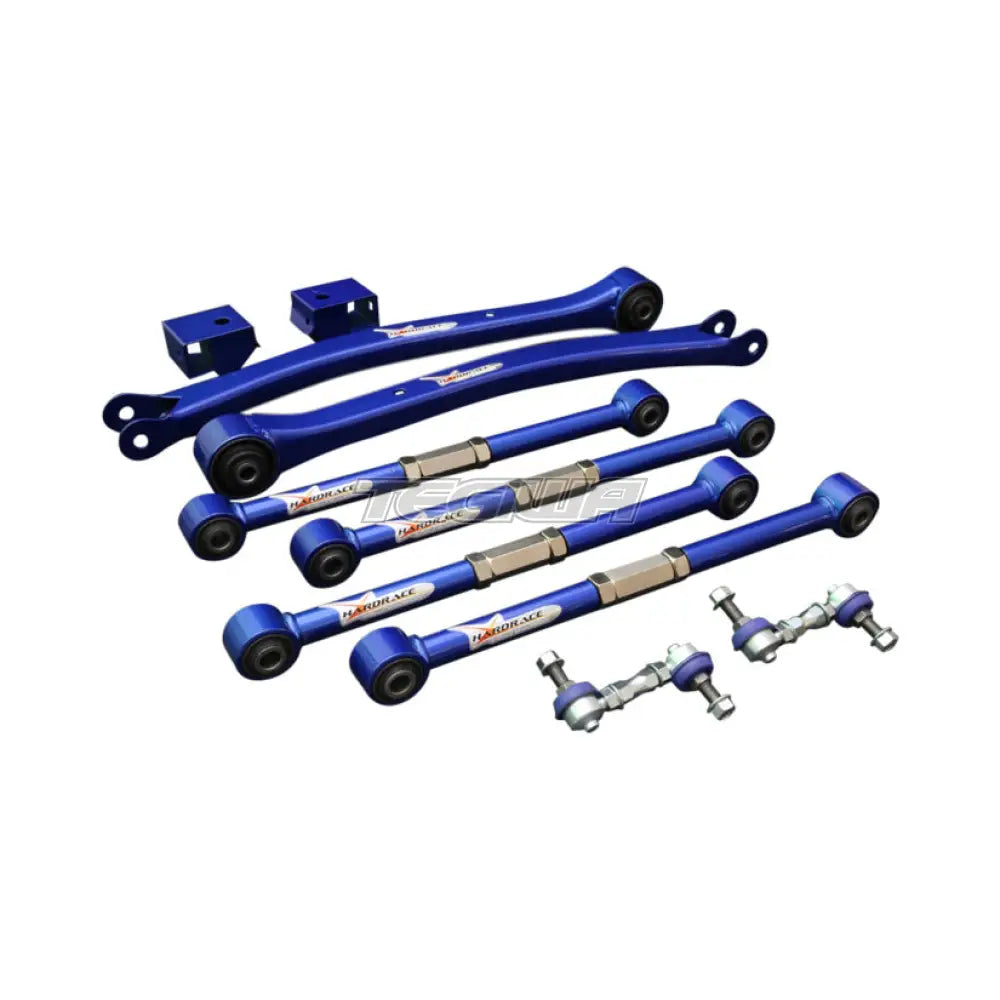 Hardrace Adjustable Rear Arms With Hardened Rubber Bushes 10Pc Set Subaru Impreza GC GG Legacy BD BG BK 92-07 Camber &