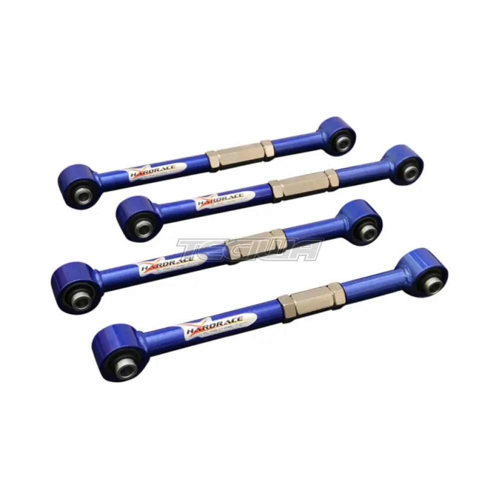 Hardrace Adjustable Rear Lateral Arm With Spherical Bearings 4Pc Set Honda Accord CL 03-07 Camber & Control Arms