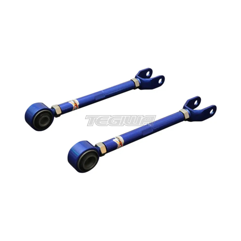 Hardrace Adjustable Rear Traction Rod With Hardened Rubber Bushes 2Pc Set Nissan 350Z Z33 Infiniti G35 03-09 Camber &